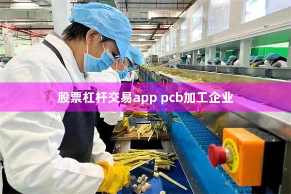 股票杠杆交易app pcb加工企业