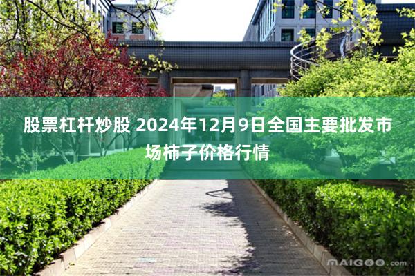 股票杠杆炒股 2024年12月9日全国主要批发市场柿子价格行情