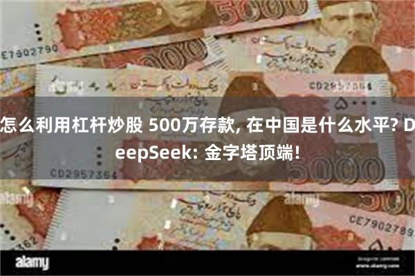 怎么利用杠杆炒股 500万存款, 在中国是什么水平? DeepSeek: 金字塔顶端!